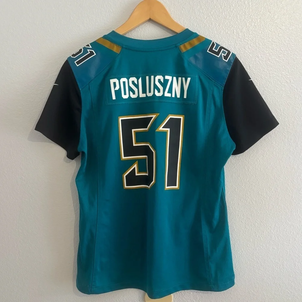 Nike NFL Jacksonville Jaguars #51 Paul Posluszny Women’s On-Field Jersey L